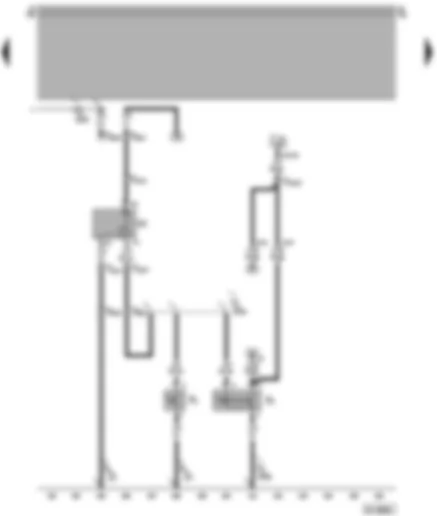 Wiring Diagram  VW POLO 1998 - Interior light - door contact switch