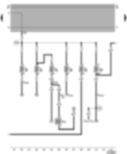 Wiring Diagram  VW POLO 2001 - Exhaust gas recirculation valve