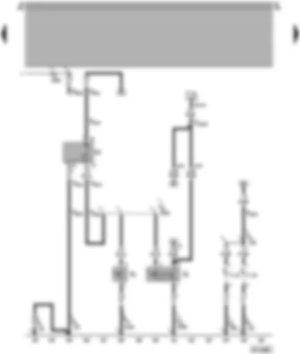 Wiring Diagram  VW POLO 2000 - Interior light - door contact switch