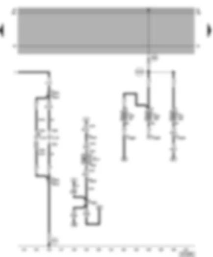 Wiring Diagram  VW POLO 1998 - Starten inhibitor switch - selector lever illumination