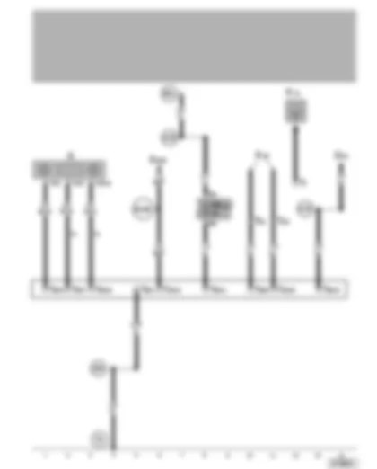 Wiring Diagram  VW POLO 2002 - Radio - preperation for telephone