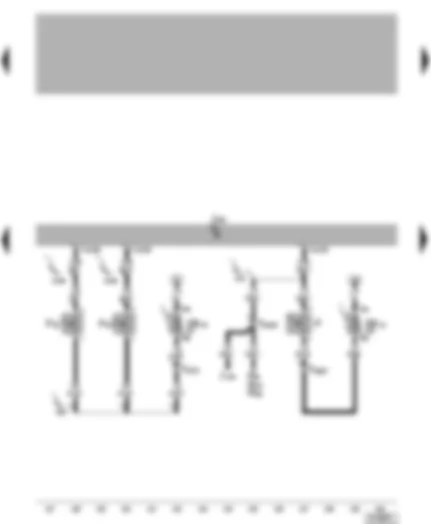 Wiring Diagram  VW POLO 2000 - Simos control unit - brake pedal switch - brake light switch - clutch pedal switch