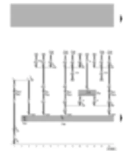 Wiring Diagram  VW POLO 2002 - Window lifter motor - driver