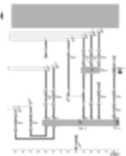 Wiring Diagram  VW POLO 2002 - Window lifter motor - rear right