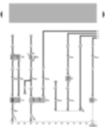 Wiring Diagram  VW POLO 2001 - Oil pressure switch - fuel gauge sender - speedometer sender - radiator fan - radiator fan thermo-switch