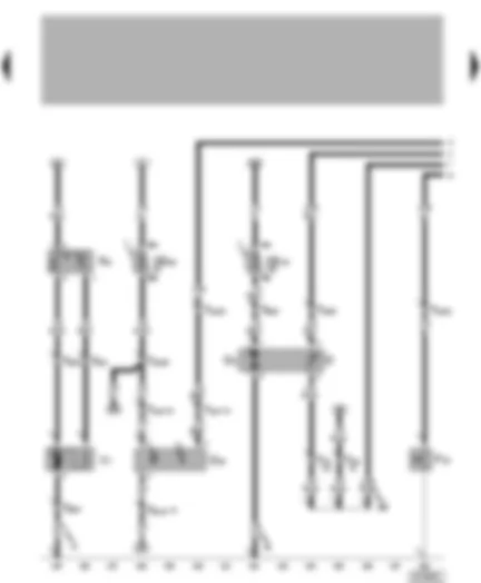 Wiring Diagram  VW POLO 2000 - Oil pressure switch - fuel pump - speedometer sender - radiator fan - radiator fan thermo-switch - fuel gauge sender