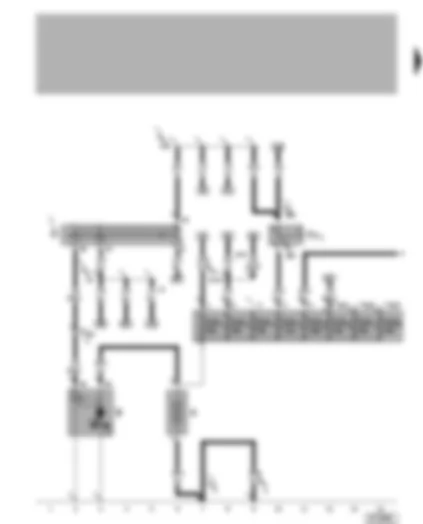 Wiring Diagram  VW POLO 2002 - Starter - battery - ignition/starter switch - fuse box / battery