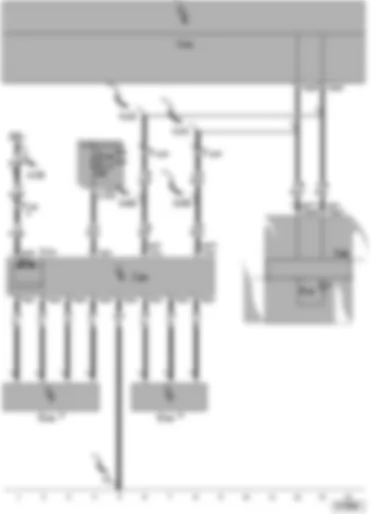 Wiring Diagram  VW POLO 2010 - Power steering control unit - power steering sensor - servotronic warning lamp