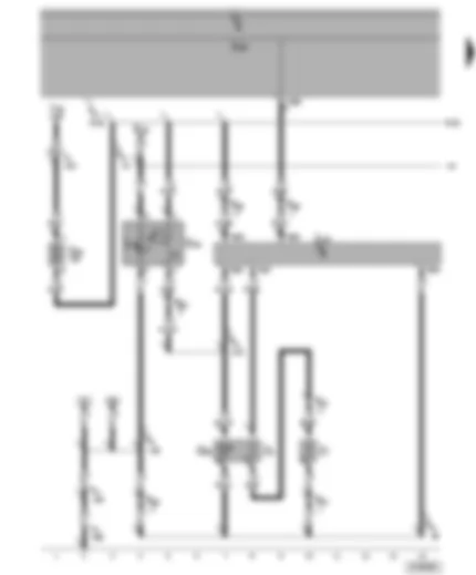 Wiring Diagram  VW POLO 2006 - Heated driver seat regulator - heated driver seat cushion