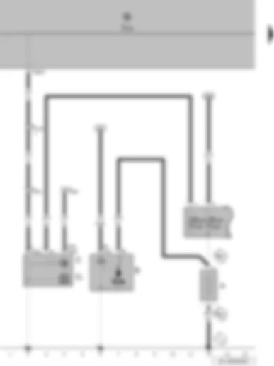 Wiring Diagram  VW POLO 2011 - Battery - starter - alternator - voltage regulator - onboard supply control unit