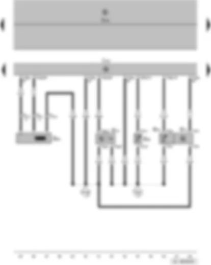 Wiring Diagram  VW POLO 2014 - Engine speed sender - Hall sender - coolant temperature sender - intake manifold pressure sender - intake air temperature sender - Motronic control unit