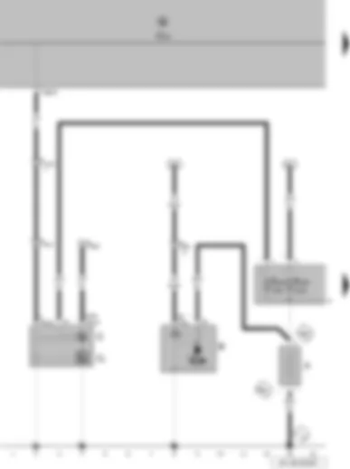 Wiring Diagram  VW POLO 2013 - Battery - starter - alternator - voltage regulator - onboard supply control unit