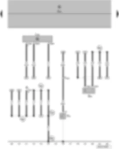 Wiring Diagram  VW POLO 2012 - Oil pressure switch - knock sensor 2 - radiator fan control unit - onboard supply control unit