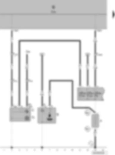 Wiring Diagram  VW POLO 2013 - Battery - starter - alternator - voltage regulator - onboard supply control unit