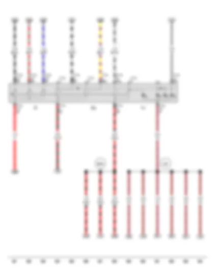 Электросхемa  VW POLO 2009 - Переключатель освещения - Выключатель противотуманных фар и противотуманного фонаря - Контрольная лампа противотуманных фар - Лампа подсветки переключателя освещения
