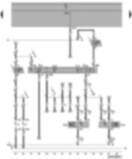 Электросхемa  VW POLO 2008 - Регулятор яркости подсветки выключателей и комбинации приборов - корректор фар