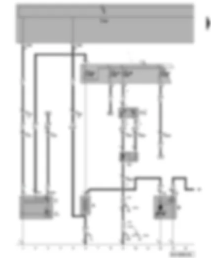 Wiring Diagram  VW POLO 2009 - Battery - starter - alternator - radiator fan