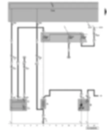 Wiring Diagram  VW POLO 2009 - Battery - starter - alternator