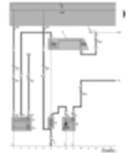 Wiring Diagram  VW POLO 2009 - Battery - starter - alternator