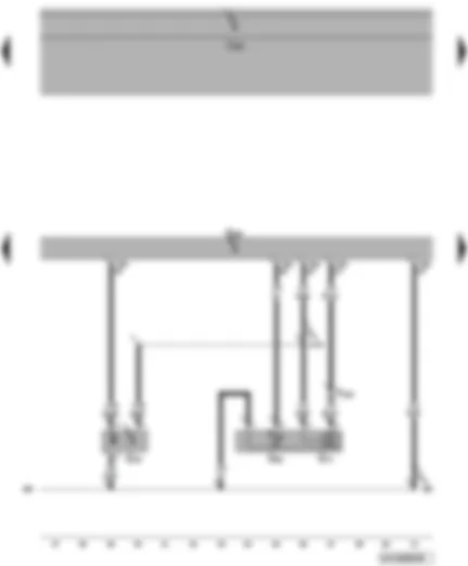 Wiring Diagram  VW POLO 2005 - Engine control unit - hall sender - intake air temperature sender - intake manifold pressure sender