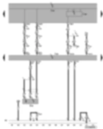 Wiring Diagram  VW POLO 2010 - Engine control unit - engine speed sender