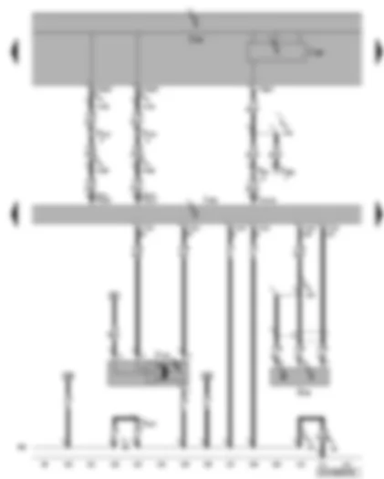 Wiring Diagram  VW POLO 2010 - Engine control unit - engine speed sender - intake manifold flap motor