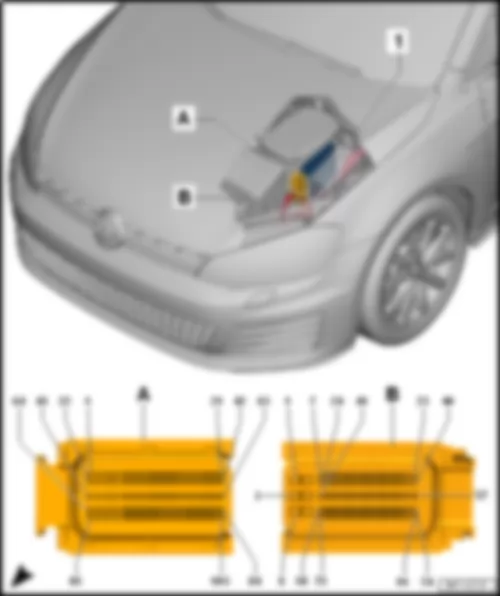 VW POLO 2017 Engine control unit J623