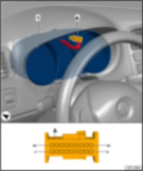 VW POLO 2015 Комбинация приборов K Блок управления комбинации приборов J285