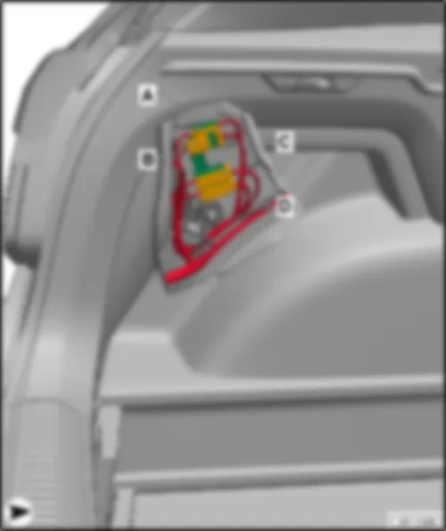 VW POLO 2015 Место соединения в моторном отсеке слева TML