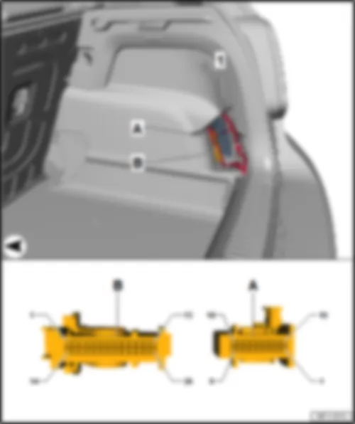 VW POLO 2015 Блок управления парковочного ассистента J446
