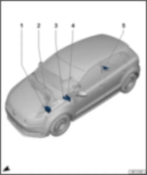 VW POLO 2015 Схема установки блоков предохранителей
