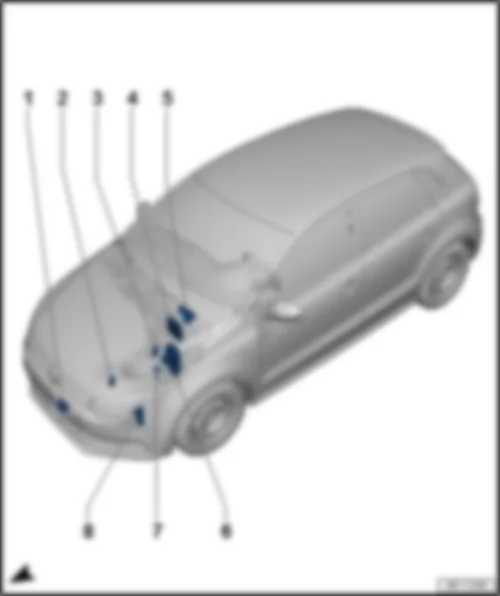 VW POLO 2015 Перечень блоков управления