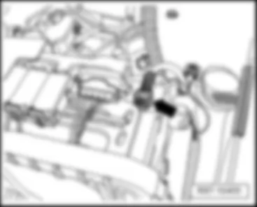 VW POLO 2014 Engine compartment earth points