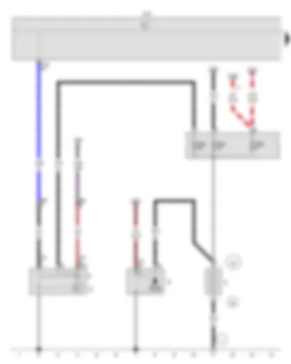 Wiring Diagram  VW SAVEIRO 2016 - Battery - Starter - Alternator - Voltage regulator - Onboard supply control unit