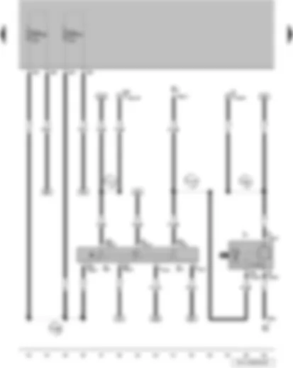 Wiring Diagram  VW SAVEIRO 2010 - Turn signal switch - headlight dipper/flasher switch - turn signal relay