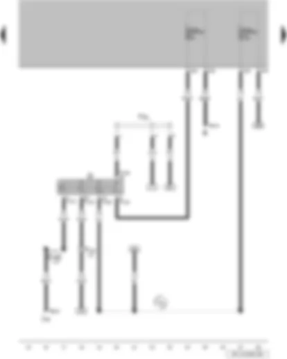 Wiring Diagram  VW SAVEIRO 2006 - Ignition/starter switch - terminal 30 wiring junction