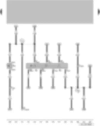 Wiring Diagram  VW SAVEIRO 2009 - Turn signal switch - headlight dipper/flasher switch - brake pedal switch