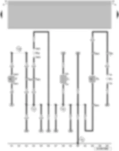 Wiring Diagram  VW SAVEIRO 2006 - Brake light switch - luggage compartment light switch - high level brake light bulb - luggage compartment light - heated rear window