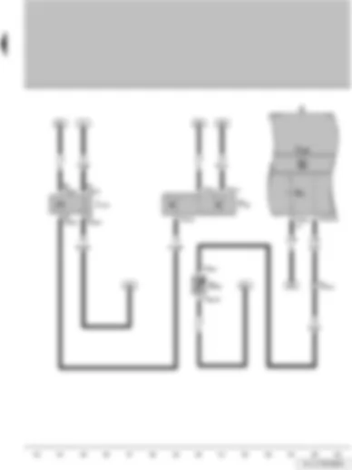 Wiring Diagram  VW SAVEIRO 2012 - Radiator fan thermal switch - coolant shortage indicator sender - radiator fan 2nd speed relay - control unit in dash panel insert - dash panel insert