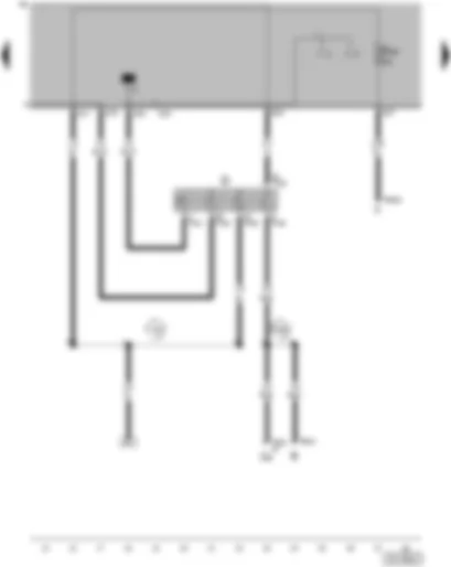 Wiring Diagram  VW SAVEIRO 2000 - Ignition/starter switch