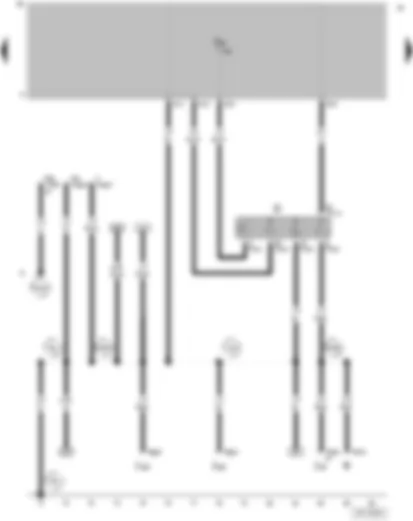 Wiring Diagram  VW SAVEIRO 2001 - Ignition/starter switch