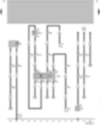 Wiring Diagram  VW SAVEIRO 2000 - Oil pressure switch - Fuel gauge sender - Air conditioning system system coolant temperature sender