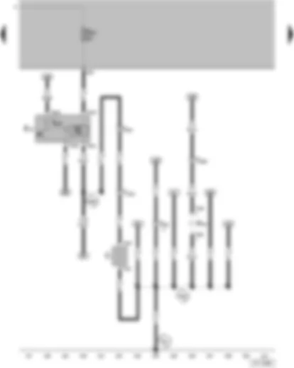 Wiring Diagram  VW SAVEIRO 2006 - Heated rear window switch - High level brake light bulb - Heated rear window switch bulb - Heated rear window