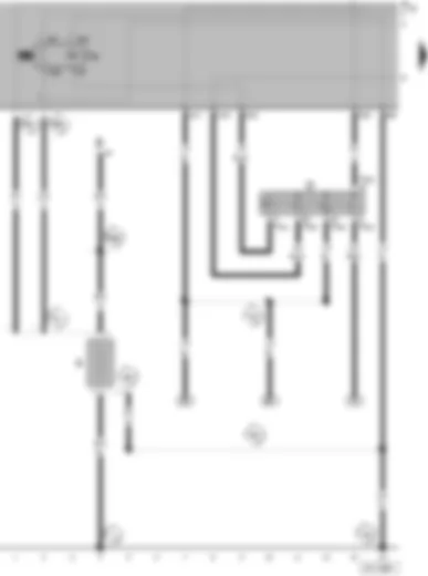 Wiring Diagram  VW SAVEIRO 2005 - Bateria - Comutador de ignição e partida - Relé aliviador p/contato X