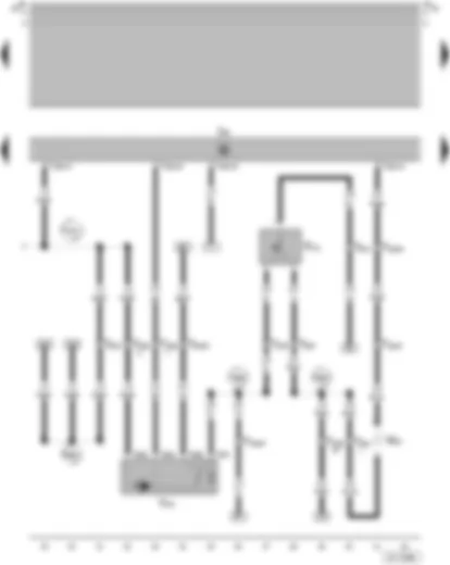 Wiring Diagram  VW SAVEIRO 2003 - Interruptor na maçaneta (moleta) externa da porta do condutor para sistema de advertência anti-roubo - Aparelho de comando do sistema de alarme - Motor do fecho centralizado (Safe) - porta do condutor - Luz de advertência - porta esquerda