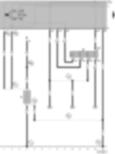 Wiring Diagram  VW SAVEIRO 2005 - Bateria - Relé aliviador para contato X - Comutador de ignição e partida