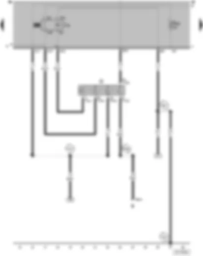 Wiring Diagram  VW SAVEIRO 2003 - Ignition/starter switch - X contact relief relay