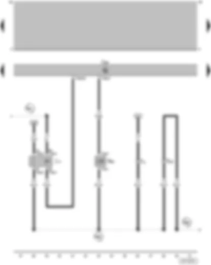 Wiring Diagram  VW SAVEIRO 2000 - Fuel pump relay - 1AV control unit (injection system) - Activated charcoal filter system solenoid valve I