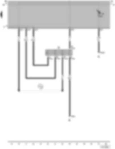Wiring Diagram  VW SAVEIRO 2004 - Ignition/starter switch