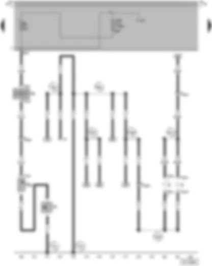 Wiring Diagram  VW SAVEIRO 2006 - Horn plate - Horn/dual tone horn - Horn activation contact ring - Number plate light